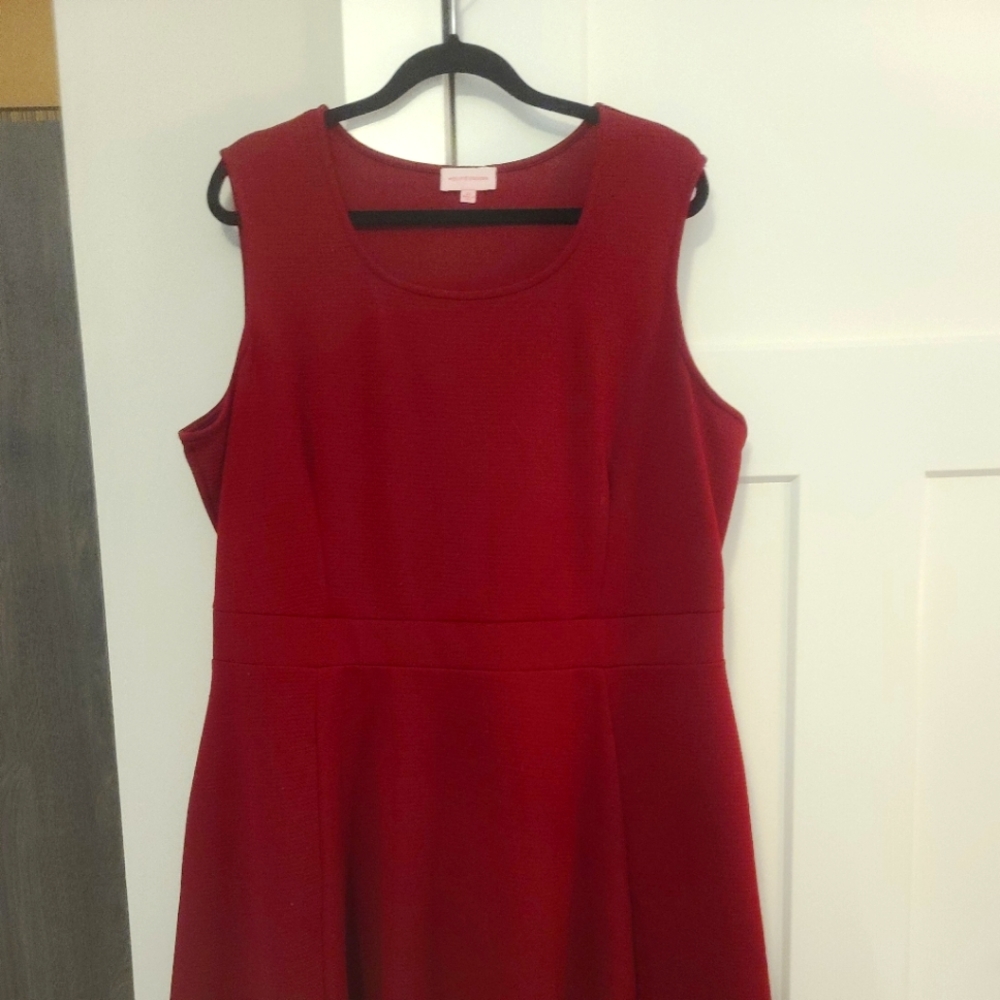 Sleeveless Plus Size Dress